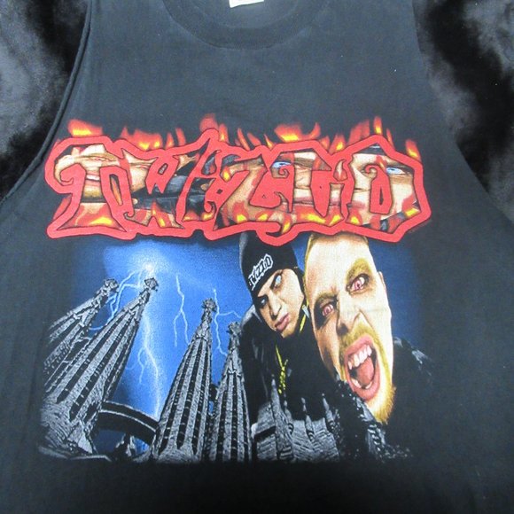 Twiztid Psychopathic Records Tee (Sleeves Cut Off) Sz. L - Picture 1 of 3